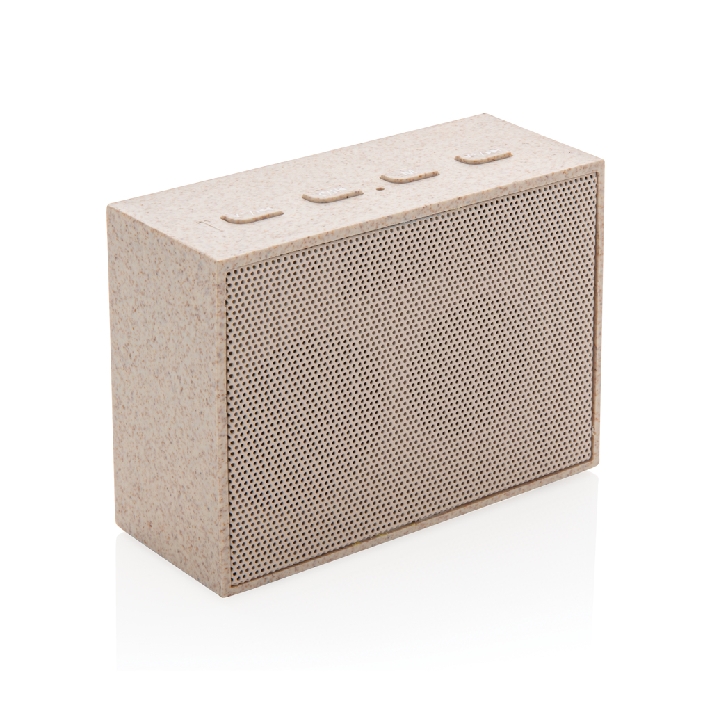 Wheat straw 3W mini speaker