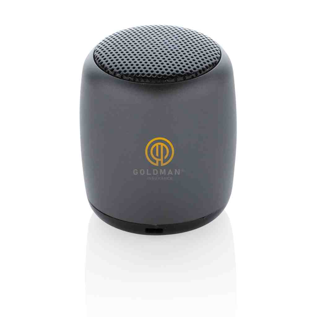 Mini aluminium wireless speaker