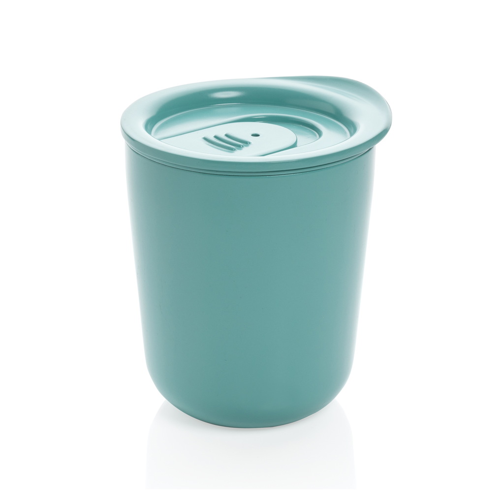 Simplistic antimicrobial coffee tumbler