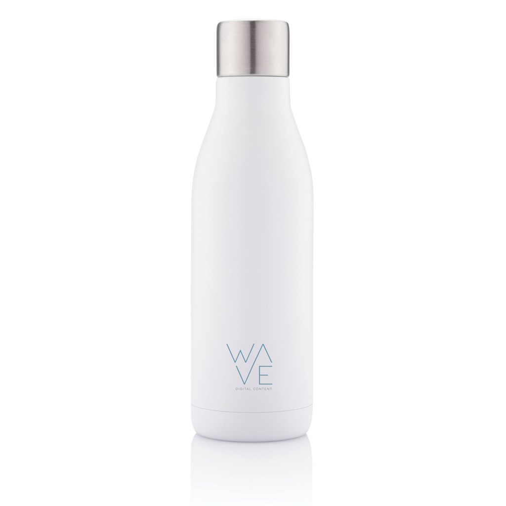 UV-C steriliser vacuum stainless steel bottle