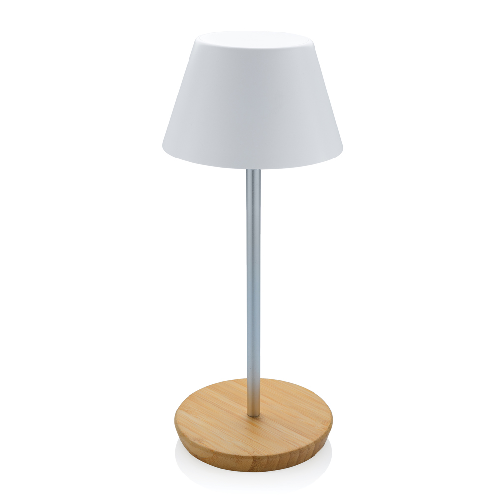 Pure Glow RCS usb-rechargeable recycled plastic table lamp