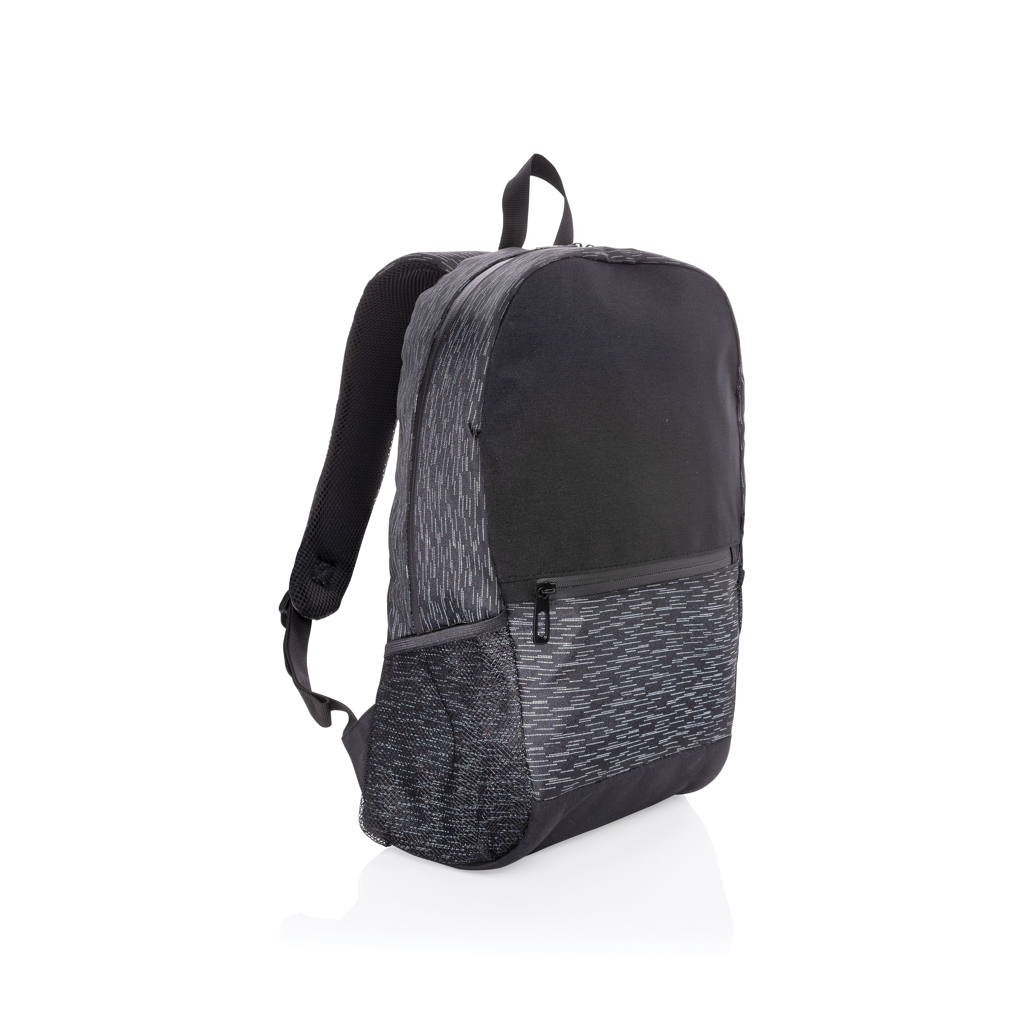 AWARE™ RPET Reflective laptop backpack