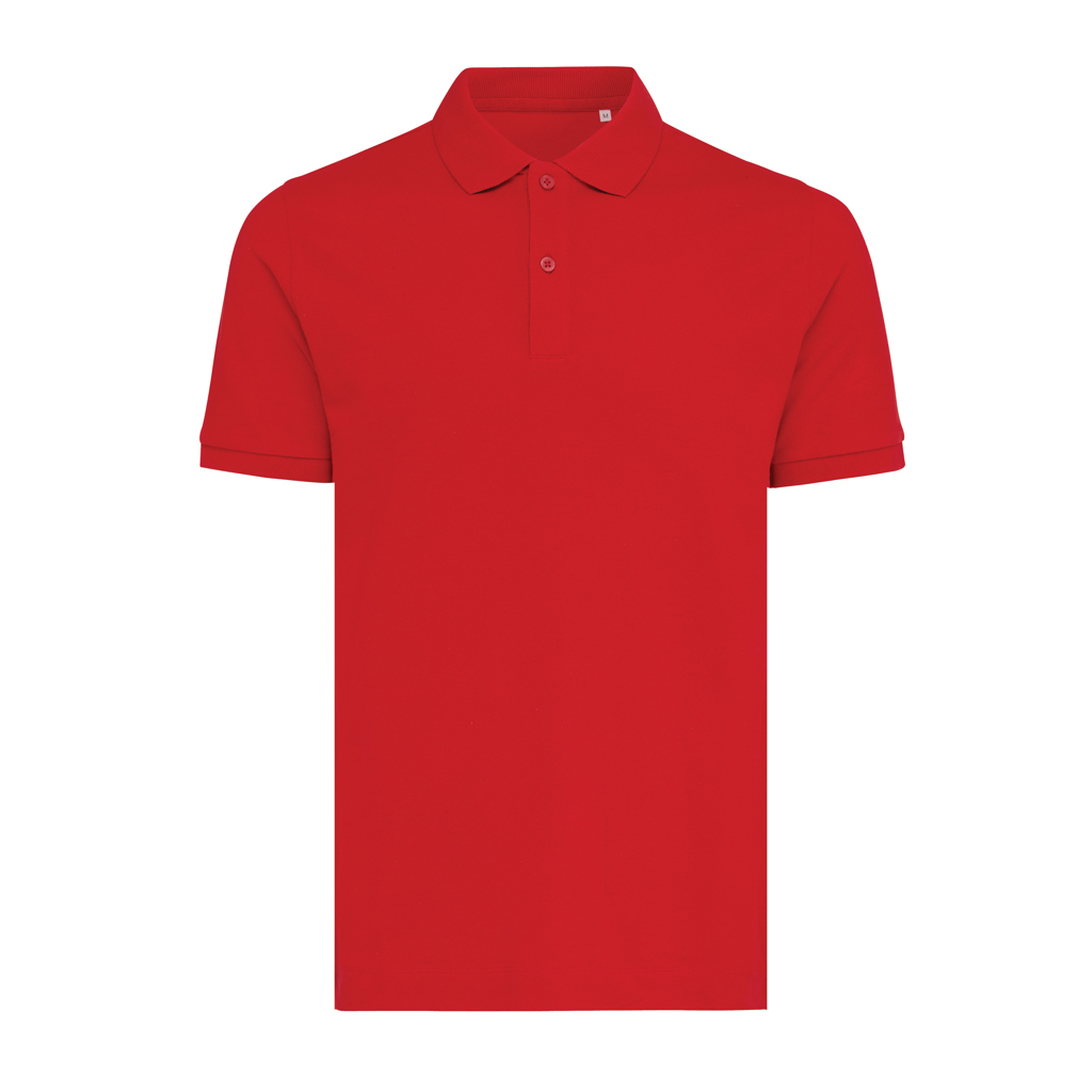 Iqoniq Yosemite recycled cotton pique polo