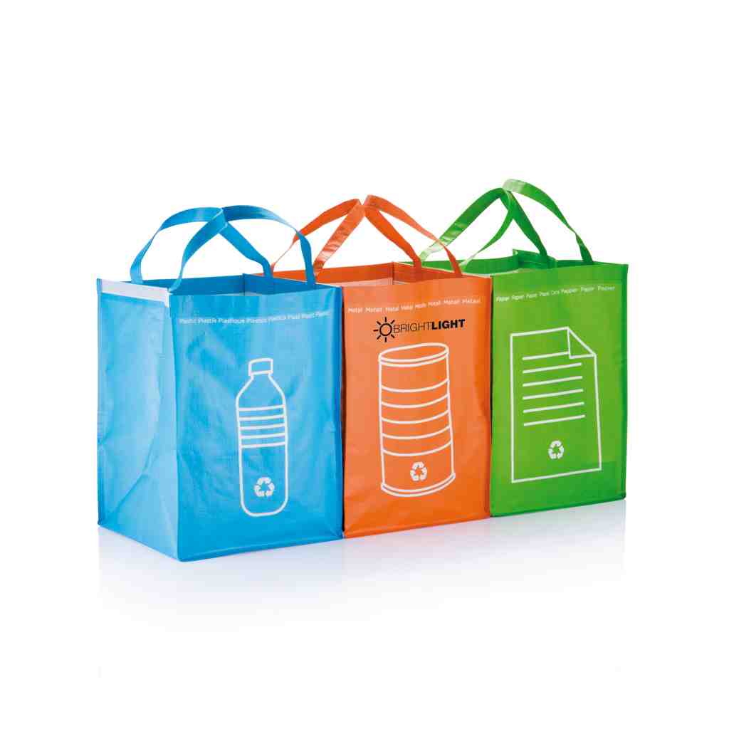 3pcs recycle waste bags