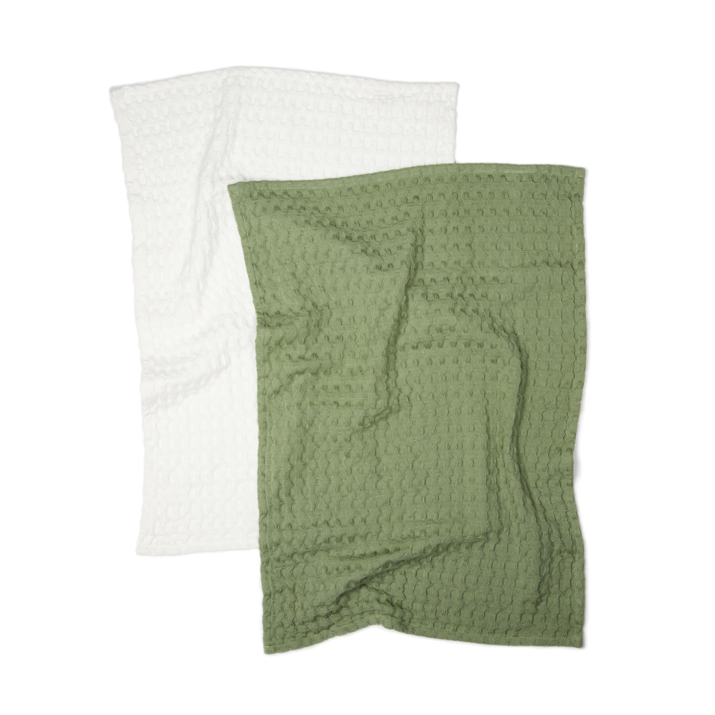 VINGA Cromer waffle kitchen towel, 2 pcs