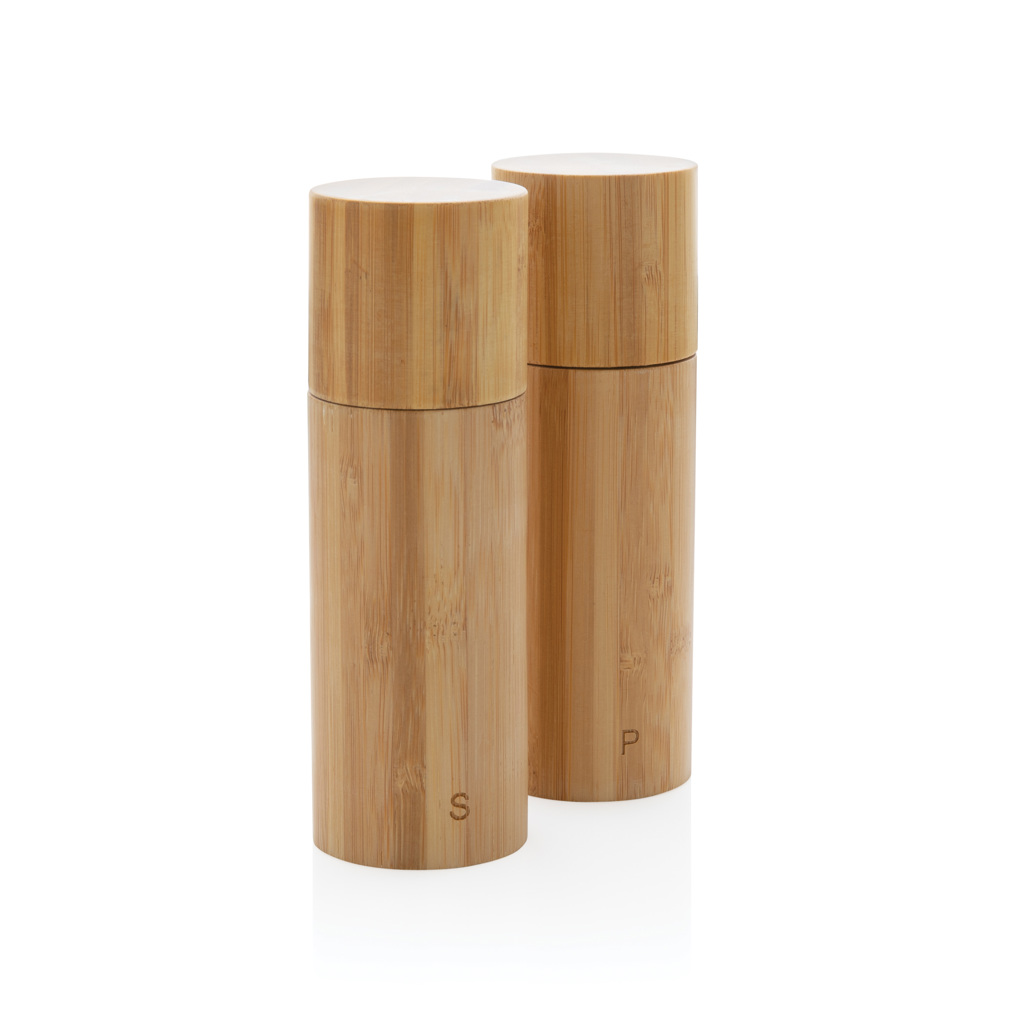 Ukiyo bamboo salt and pepper mill set