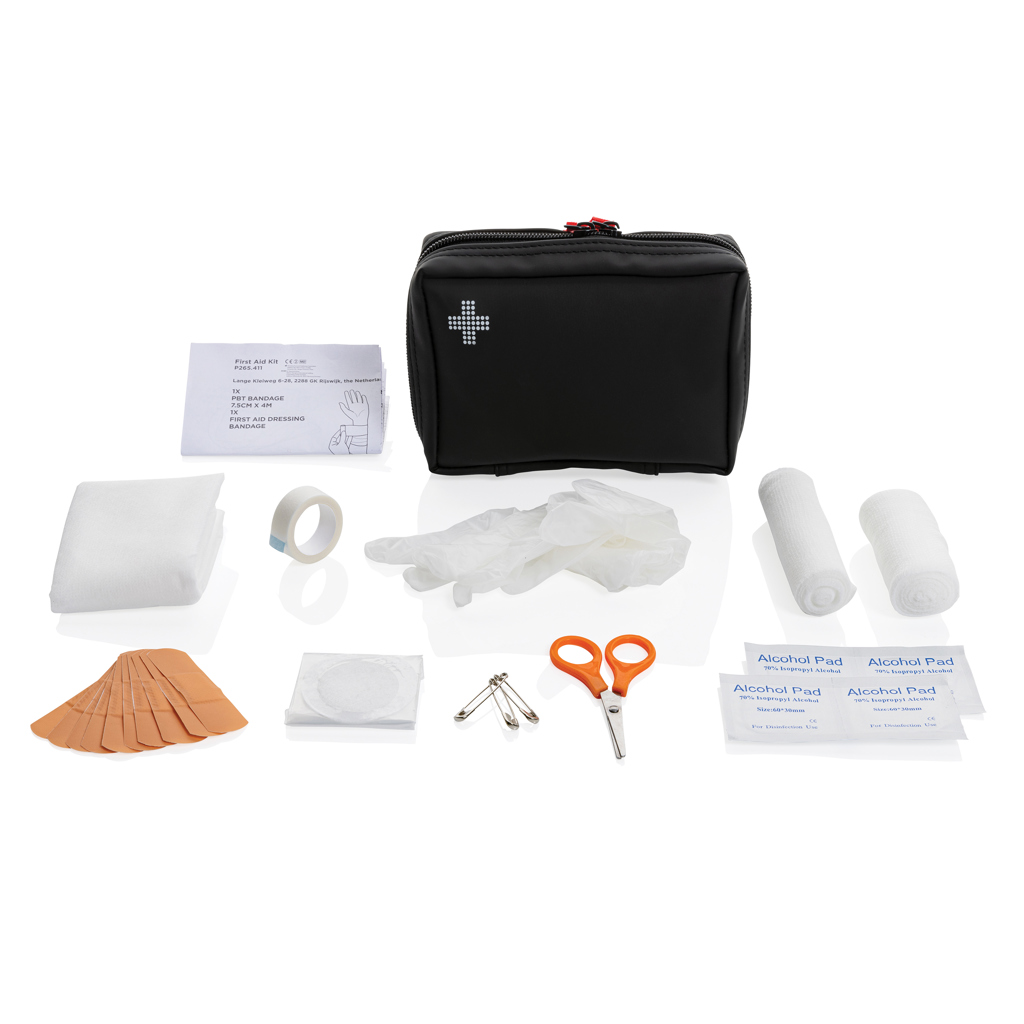 RCS recycled nubuck PU pouch  first aid set