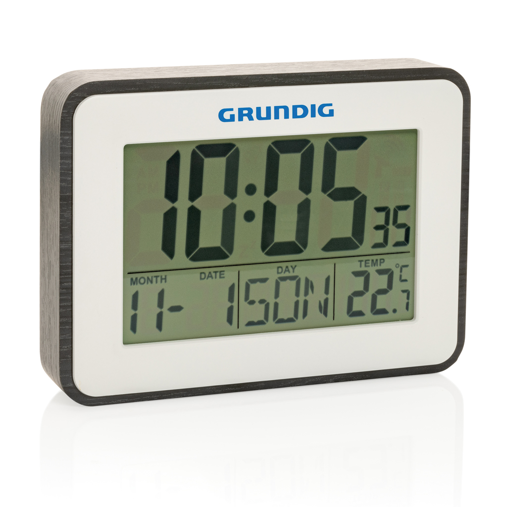 Grundig weatherstation alarm and calendar