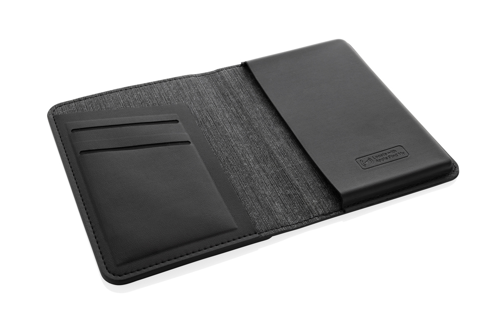 Trackmate RCS rpolyester passport holder worldwide locating