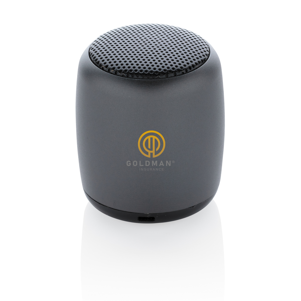 Mini aluminium wireless speaker