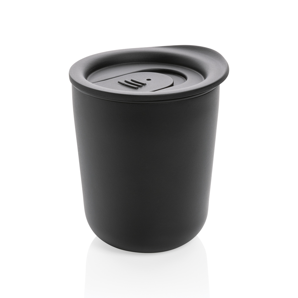 Simplistic antimicrobial coffee tumbler