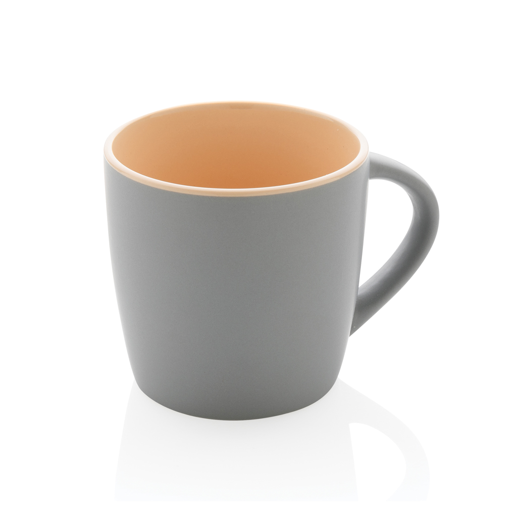 Ceramic mug with coloured inner 300ml