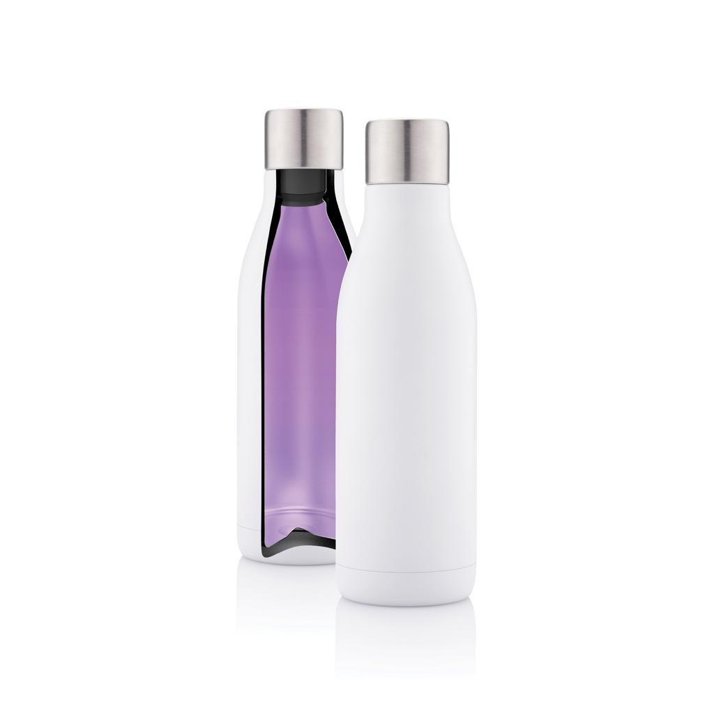 UV-C steriliser vacuum stainless steel bottle