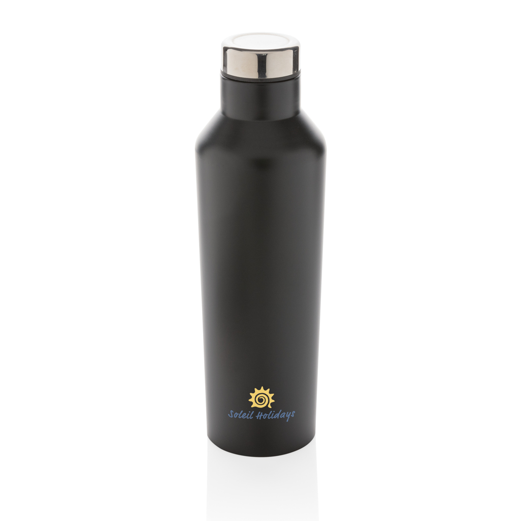 Modern vacuum stainless steel water bottle