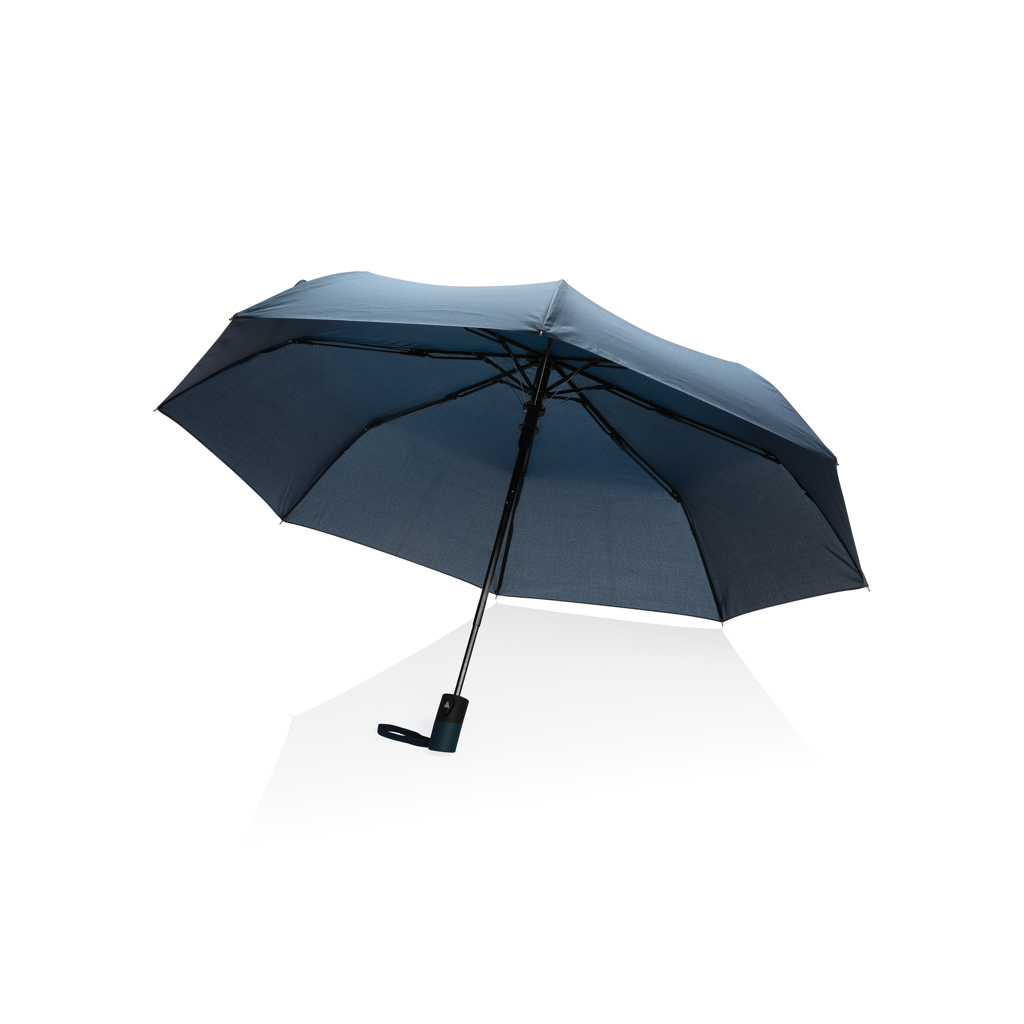 21" Impact AWARE™ RPET 190T mini auto open umbrella