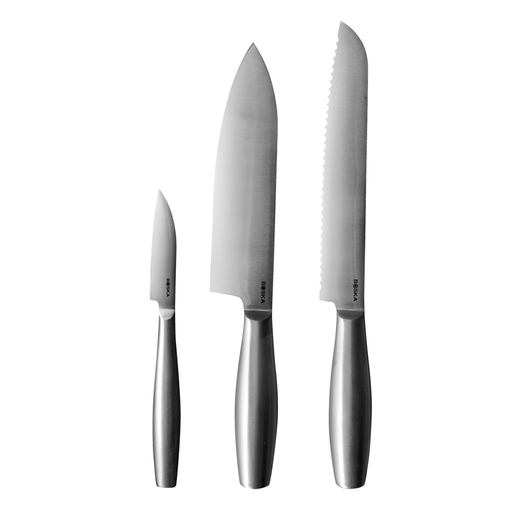 BOSKA Kitchen Knives Copenhagen, set of 3