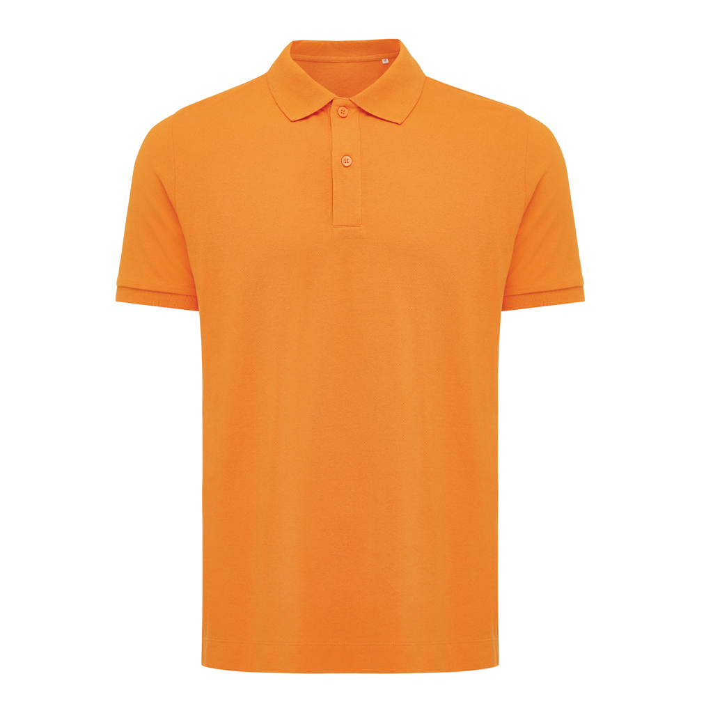 Iqoniq Yosemite recycled cotton pique polo