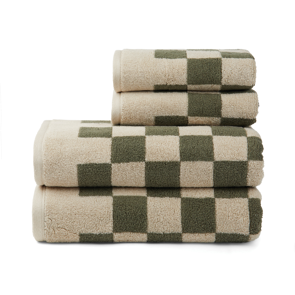 VINGA Elba OCS organic cotton towel, 4 pcs set