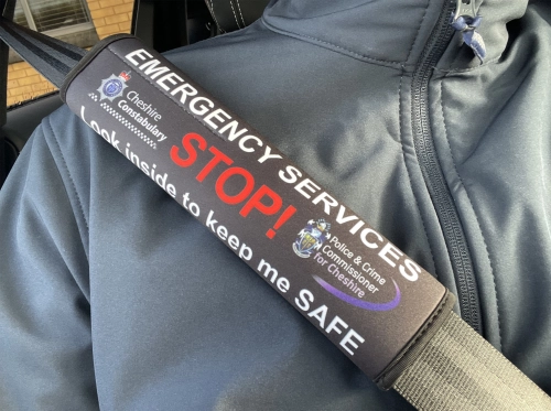 Keep Me Safe Seatbelt Cover